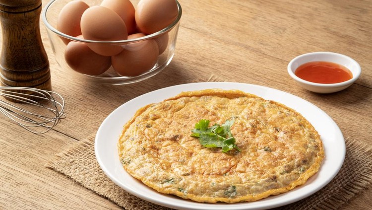 Ilustrasi omelet