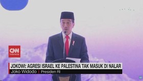VIDEO: Jokowi: Agresi Israel ke Palestina Tak Masuk di Nalar