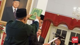 Nawawi Pomolango Resmi Dilantik Jadi Ketua KPK Sementara