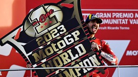 FOTO: Bagnaia Sempurna, Ukir Back to Back Juara Dunia MotoGP