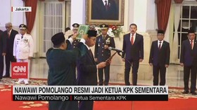 VIDEO: Nawawi Pomolango Resmi Jadi Ketua KPK Sementara