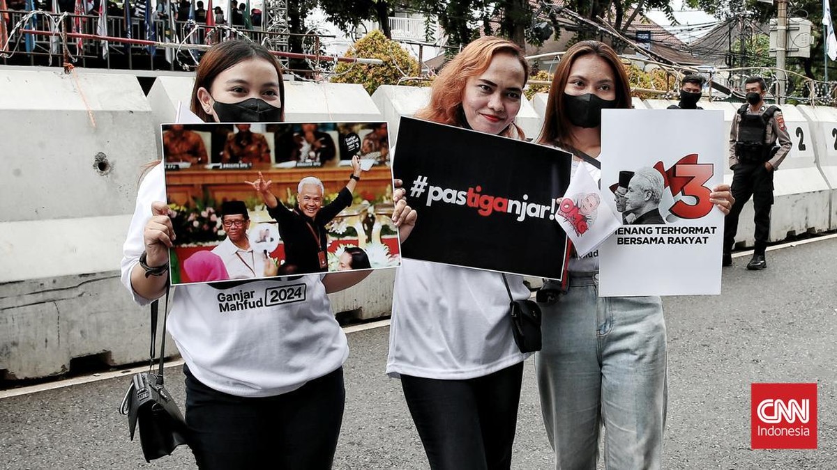 FOTO: Pawai Deklarasi Kampanye Pemilu Damai 2024