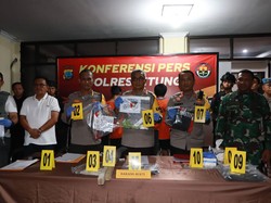 Polisi Tahan 7 Tersangka dari 2 Ormas yang Terlibat Bentrokan di Bitung