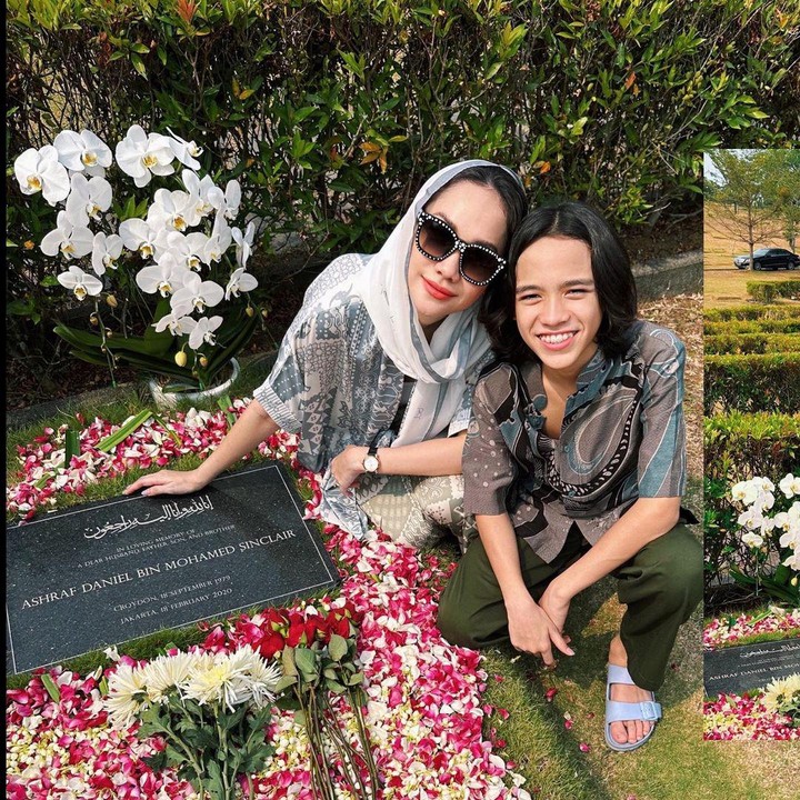 <p>Pada laman media sosialnya, BCL juga kerap membagikan momen kebersamaannya bersama Noah. Mulai dari berlibur, merayakan Lebaran, hingga mengunjungi makam sang suami. Semoga bahagia selalu BCL dan Noah! (Foto: Instagram: @bclsinclair)</p>