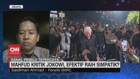SMRC: Ganjar-Mahfud Lebih Proporsional Lewat Apresiasi & Kritik Jokowi