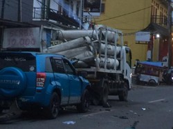 Tabung Gas di Atas Truk Meledak di Sukabumi, 2 Orang Tewas