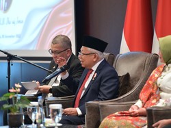 Cerita Maruf Amin di Depan WNI soal Orang Yunani Suka Rendang