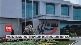 VIDEO: Waskita Karya Terancam Didepak Dari Bursa