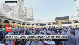 VIDEO: Biaya Haji 2024, Calon Jemaah Bayar Rp56 Juta