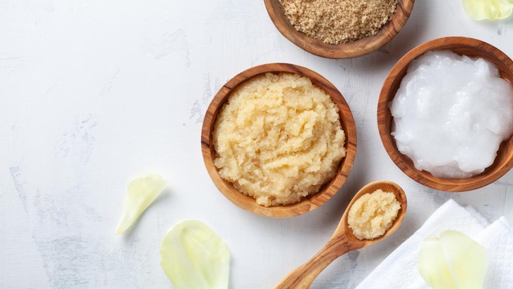 Ilustrasi body scrub