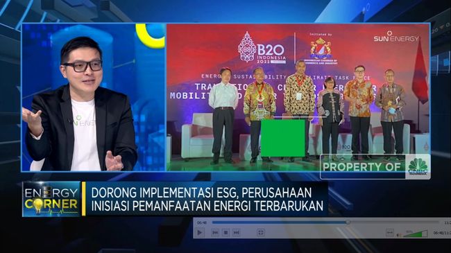 Implementasi ESG & Manfaatkan EBT, Industri Bisa Hemat 30%