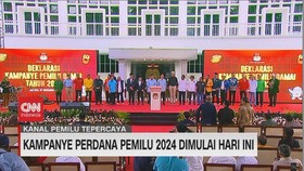 VIDEO: Kampanye Perdana Pemilu 2024 Dimulai Hari Ini