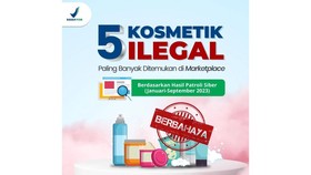 Daftar Kosmetik Ilegal di Marketplace yang Ditemukan BPOM