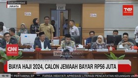 VIDEO: Biaya Haji 2024, Calon Jemaah Bayar Rp.56 Juta
