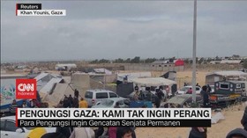 VIDEO: Pengungsi Gaza: Kami Tak Ingin Perang
