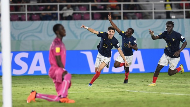 Final Piala Dunia U-17 2023 mempertemukan Jerman vs Prancis pada Sabtu (2/12). Berikut jadwal Jerman vs Prancis di partai puncak.