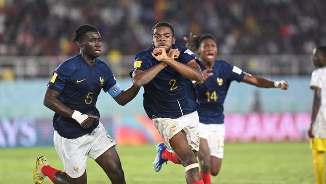 Setelah sukses menaklukkan Mali, Prancis berhak melaju ke final Piala Dunia U-17 2023 dan akan berhadapan dengan Jerman.