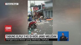 VIDEO: Tabung Elpiji 3 Kg di Kios Jamu Meledak