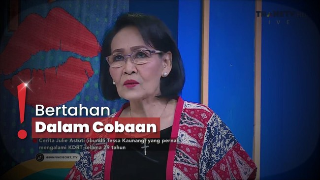 29 Tahun di-KDRT Arthur, Ibunda Tessa Kaunang Ungkap Alasan Bertahan