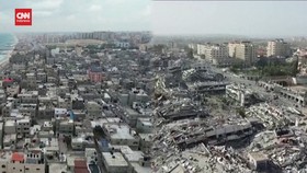 VIDEO: Melihat Kondisi Gaza Sebelum-Sesudah Dibombardir Israel