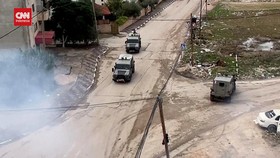 VIDEO: Israel Serbu Kota di Tepi Barat Palestina saat Gencatan Senjata