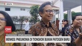 VIDEO: Menkes: Pneumonia di Tiongkok Bukan Patogen Baru