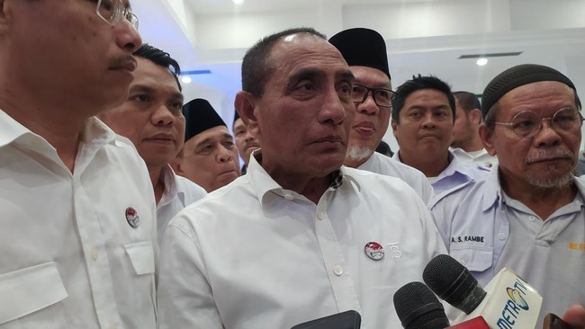 Mantan Gubernur Sumatera Utara Edy Rahmayadi total telah mengambil formulir pendaftaran bakal calon gubernur Sumut dari PDIP, PKS, PKB, Demokrat, dan NasDem.