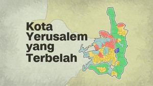 INFOGRAFIS: Kota Suci Yerusalem yang Terbelah