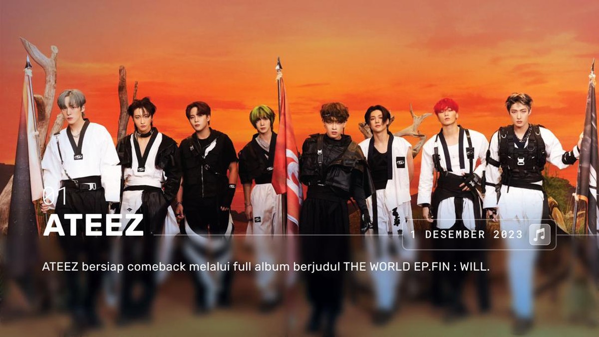 INTIP: 7 Idol Kpop Comeback Desember 2023