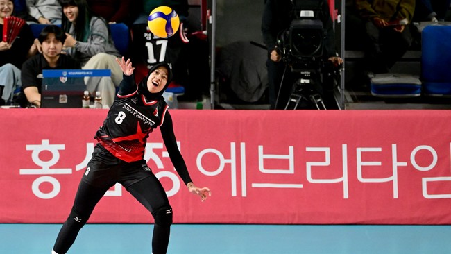 Megawati Hangestri Pertiwi dan Red Sparks akan menjalani laga-laga berat pada putaran keenam Liga Voli Putri Korea Selatan 2023/2024.