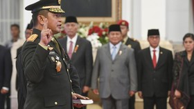 Sertijab KSAD, Maruli Simanjuntak Resmi Gantikan Posisi Agus Subiyanto