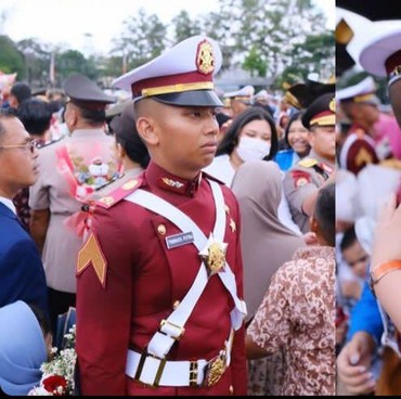 7 Momen Putra Putri Ferdy Sambo Hadiri Wisuda Prabhatar Akademi TNI & Akpol