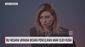 VIDEO: Ibu Negara Ukraina Bicara Penculikan Anak Oleh Rusia