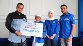 PAN dan BlueSquad Donasi Rp500 Juta, Zita Sumbang Jam Tangan Mewah