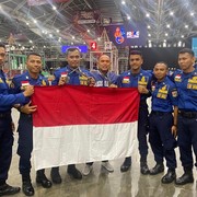 Bikin Bangga! Petugas Damkar Jakarta Raih Juara di Kompetisi Pemadam Kebakaran dan Paramedis Dunia