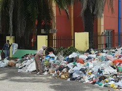 Taman Kota Prabumulih Bukannya Jadi Tempat Wisata, Malah Jadi Tempat Sampah