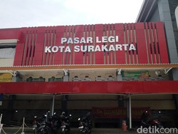 Kondisi Pasar Legi Solo Usai Dibangun, Pedagang Mengeluh Sepi Pembeli