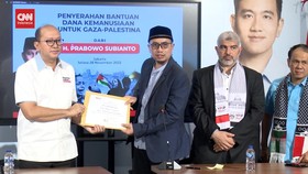 VIDEO: TKN Prabowo-Gibran Serahkan Bantuan Rp 5 Miliar Untuk Palestina