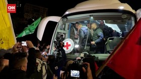 VIDEO: Sukacita Warga Palestina Sambut Tahanan yang Bebas dari Israel