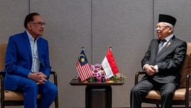 PM Malaysia Bertemu Wapres Ma'ruf Amin Bahas RS Indonesia di Gaza
