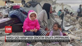 VIDEO: Warga Gaza Masih Diselimuti Krisis Air dan Makanan