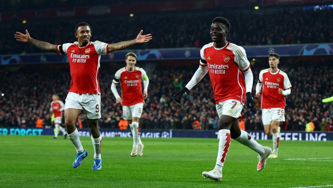 Arsenal sedang keranjingan menang besar. Mungkinkah pesta gol terjadi lagi ketika anak asuh Mikel Arteta bertemu FC Porto?
