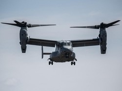 AS Setop Operasional Pesawat Militer Osprey Usai Kecelakaan di Jepang