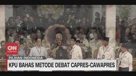 VIDEO: KPU Bahas Metode Debat Capres-Cawapres