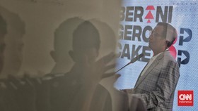 FOTO: Mahfud MD Sapa Sahabat Muda, Ada Slogan Serba Nomor 3