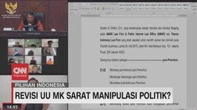 VIDEO: Revisi UU MK Sarat Manipulasi Politik?