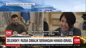 VIDEO: Zelensky: Rusia Dibalik Serangan Hamas-Israel