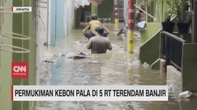 VIDEO: Permukiman Kebon Pala di 5 RT Terendam banbjir