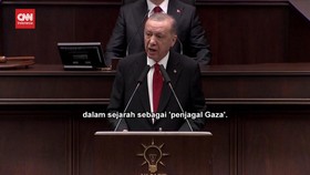 VIDEO: Erdogan Beri Julukan Netanyahu 'Tukang Jagal Gaza'