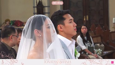 img-title 7 Potret Pemberkatan Nikah Jonatan Christie dan Shania Junianatha Eks JKT48